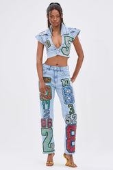 CHAMPION GRAPHIC DENIM PANT