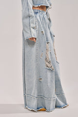 CAMILLE WIDE LEG DENIM