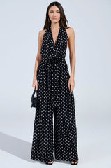 BEST DRESSED POLKA DOT JUMPSUIT