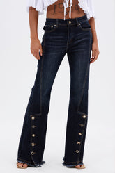 AUDREY FLARE DENIM PANT