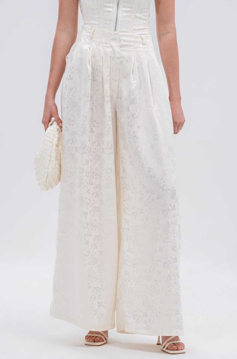 DAISY DOVE JACQUARD TROUSER