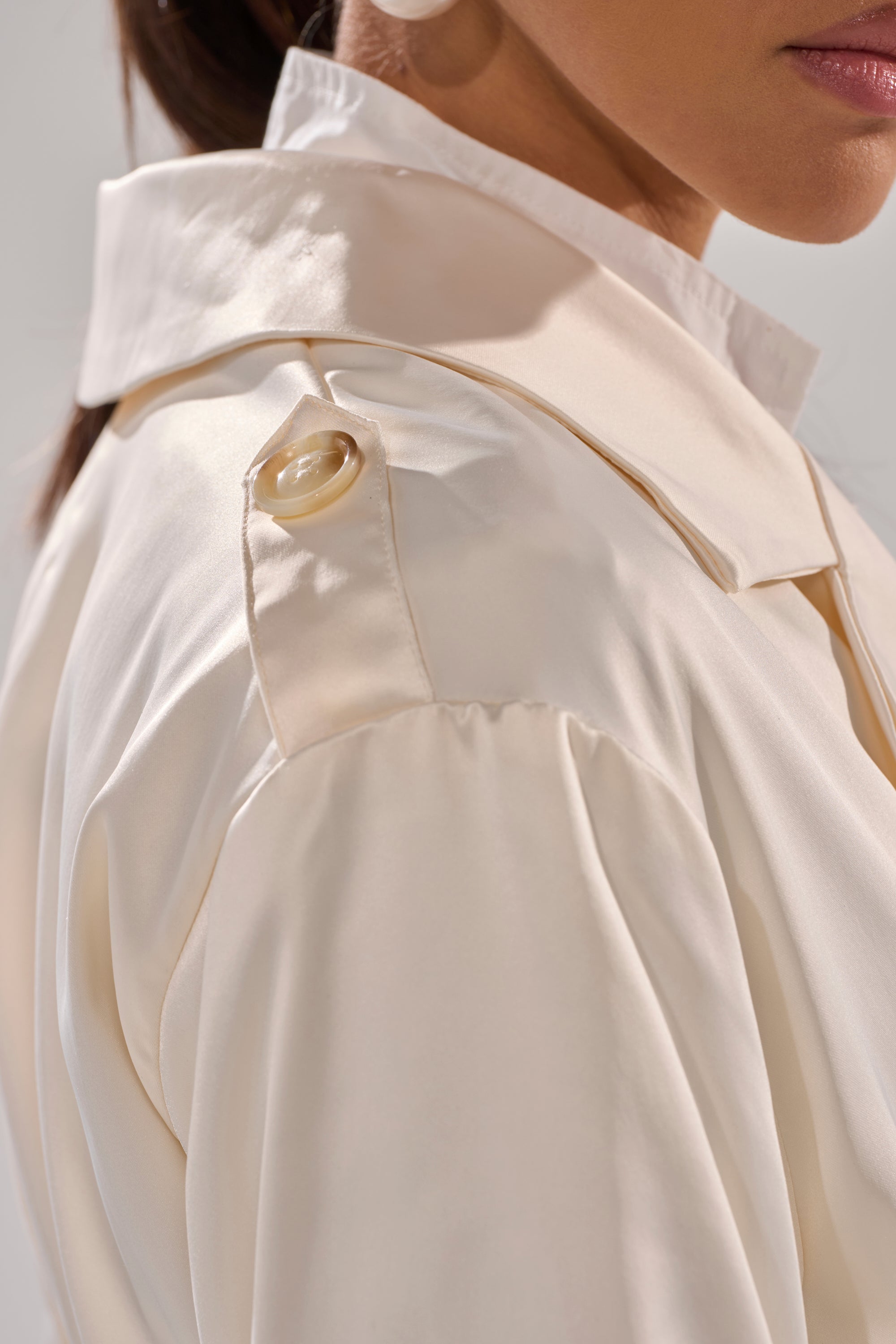 BELLISSIMA SATIN TRENCH