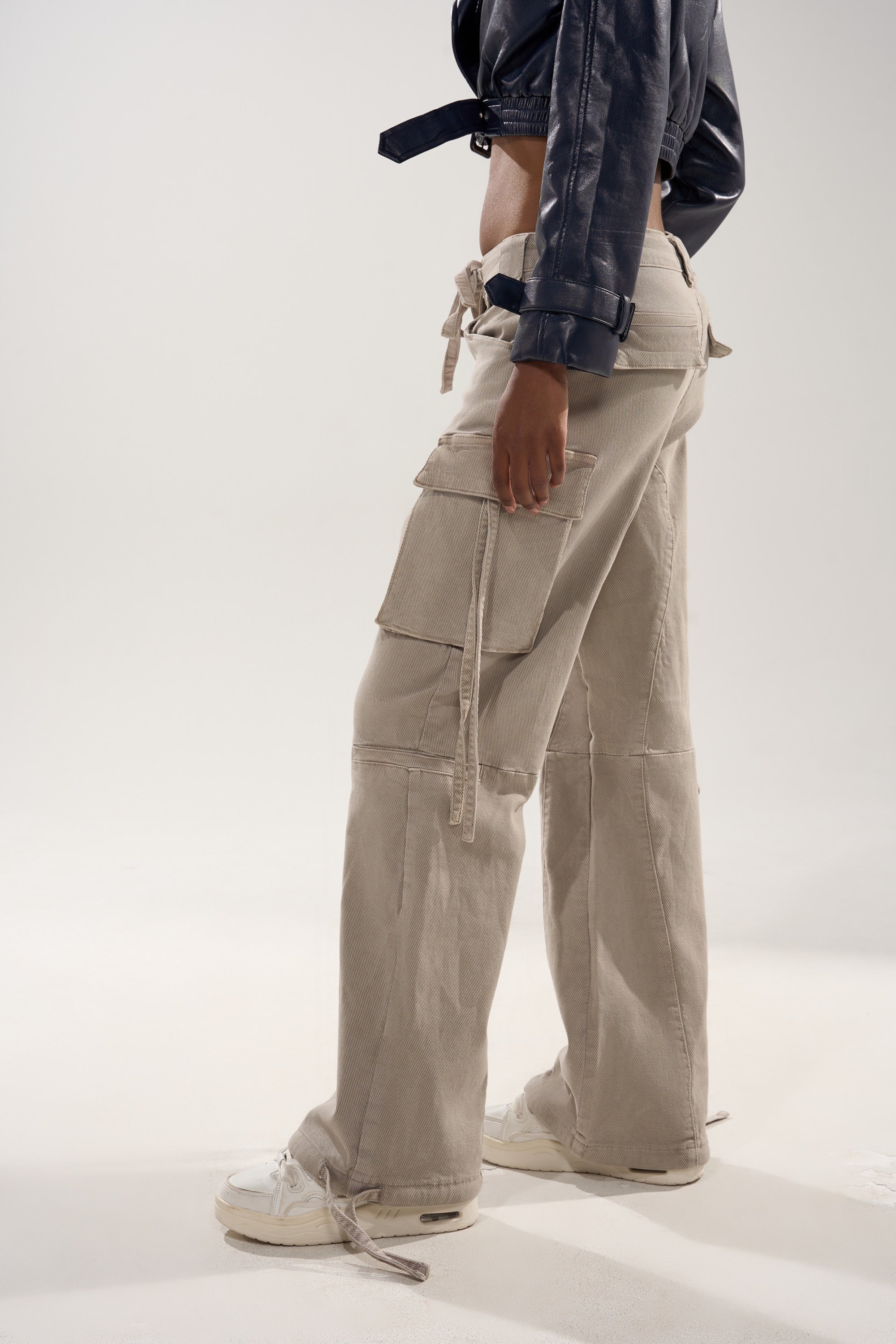CARGO FOR DAYS WIDE LEG DENIM