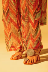 AZALEA WANG DIARA BEIGE RAFFIA EMBELLISHED STILETTO SANDAL