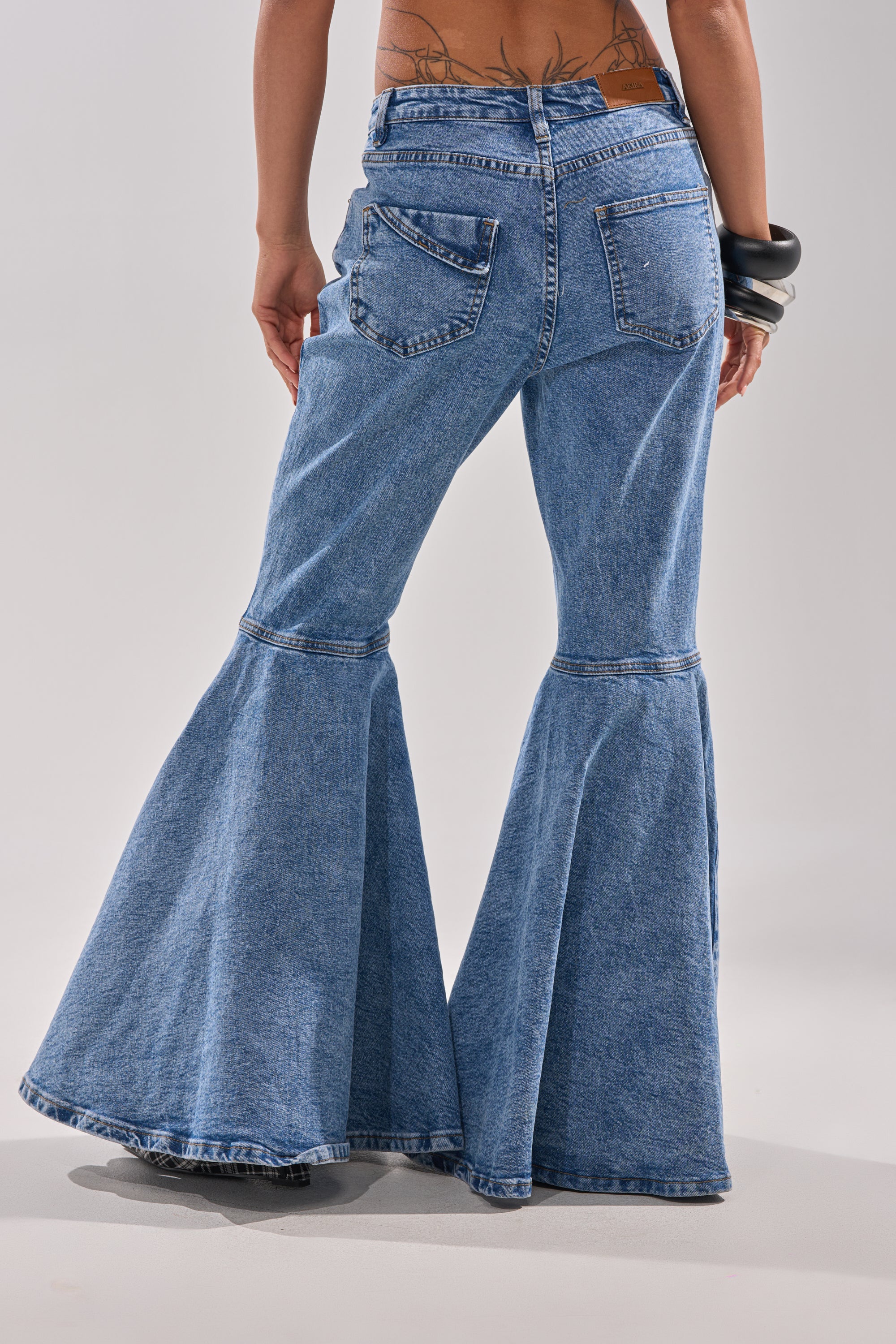DONT PLAY WITH MY HEART BELL BOTTOM DENIM
