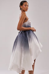 DANCE WITH ME HIGH LOW OMBRE DRESS