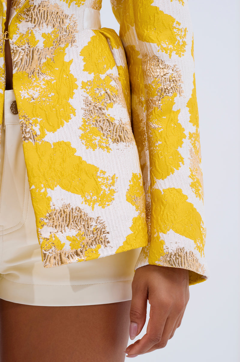 CANARY PEPLUM BLAZER