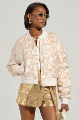 BEAUVAIS BROCADE BOMBER