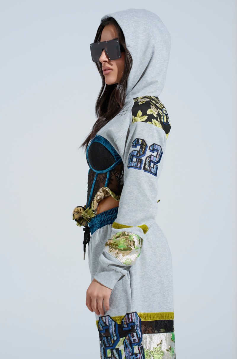 ATHLETIC CHIC HOODIE