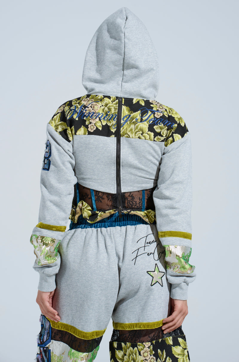 ATHLETIC CHIC HOODIE