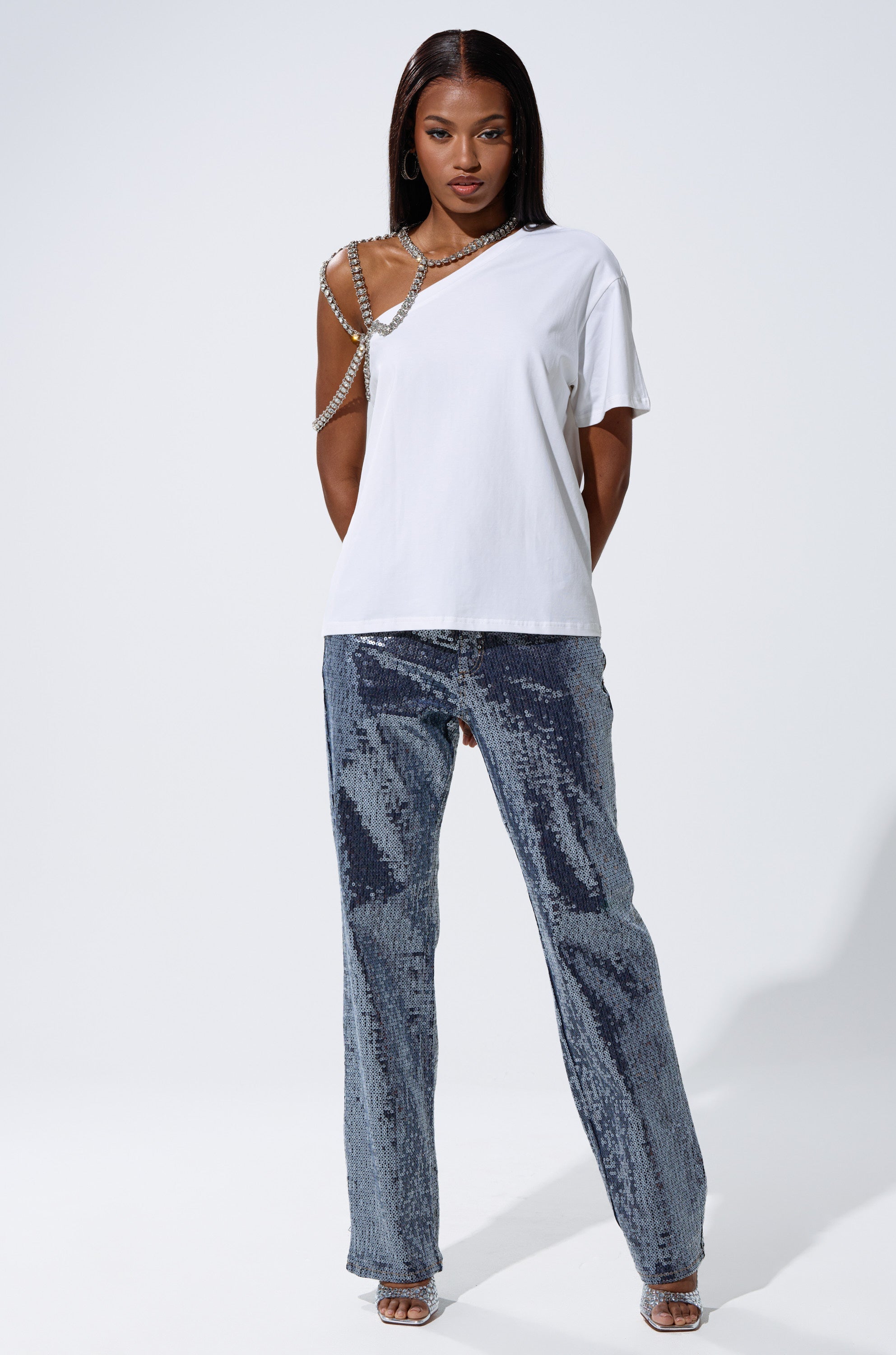 DANCING STAR OVERSIZED TEE