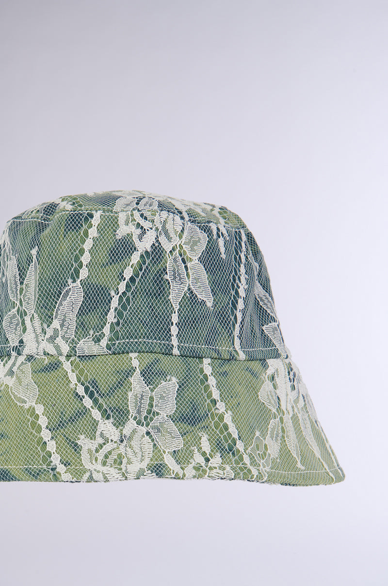 ALL THINGS LACE BUCKET HAT