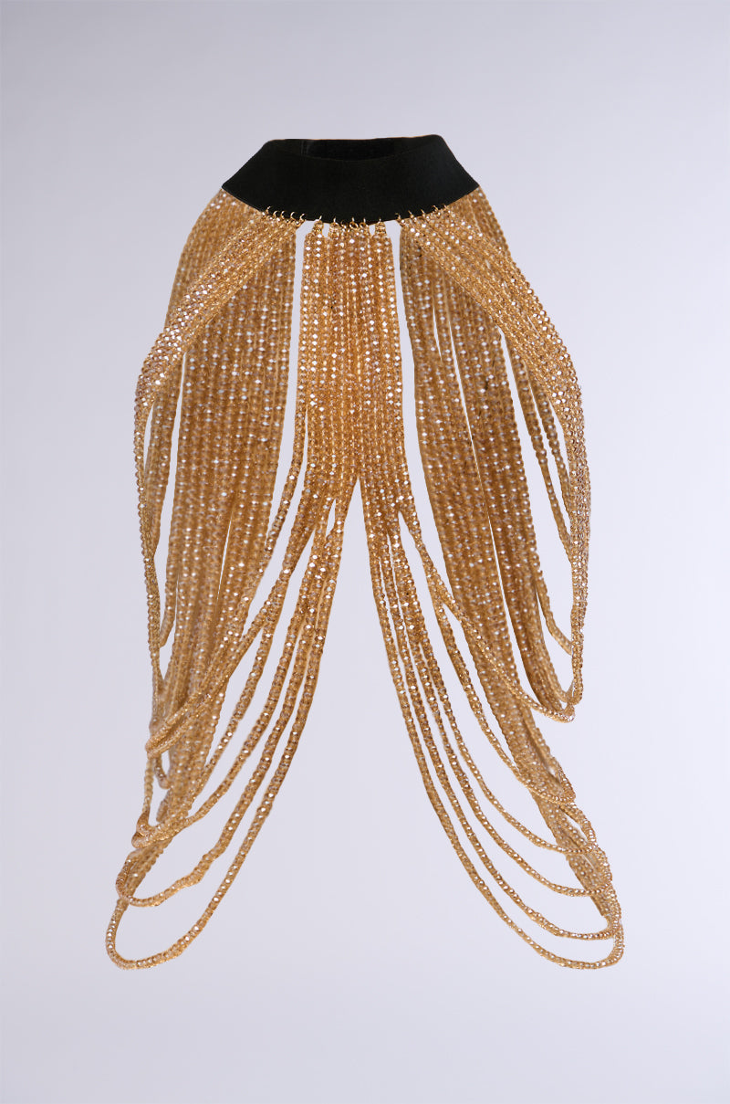 BELLE OF THE BALL CRYSTAL BODY CHAIN