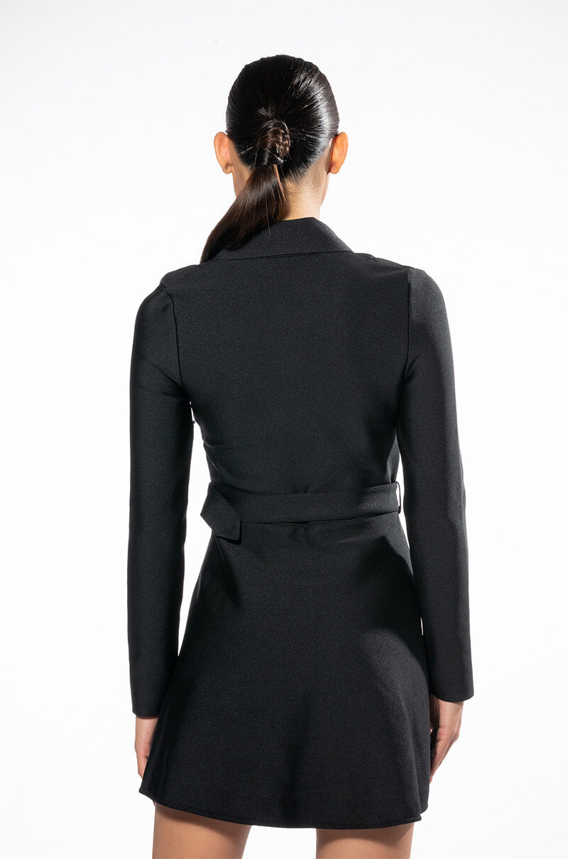 BRING THE DRAMA LONG SLEEVE DRESS