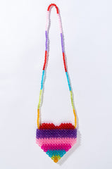 CANDY HEART BEAD BAG