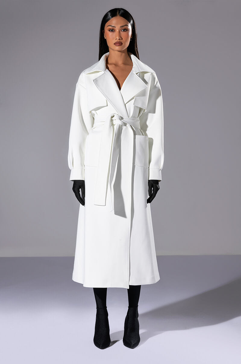 CANNES LUXE SCUBA TRENCH