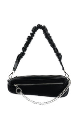 DAFT BLACK ASYMMETRICAL PURSE