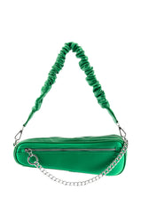 DAFT GREEN ASYMMETRICAL PURSE