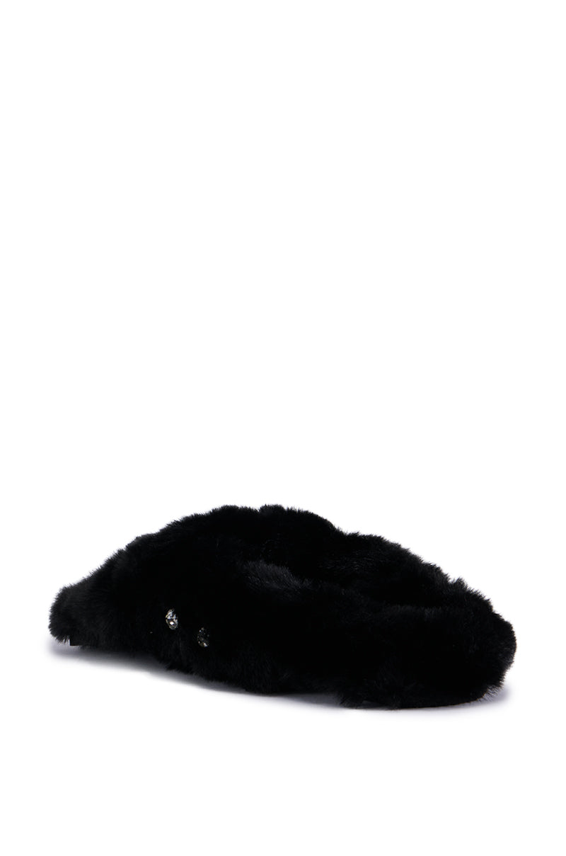 AZALEA WANG MELONIE BLACK SANDAL